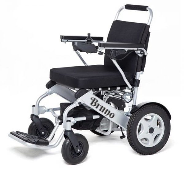 folding powered wheelchairs